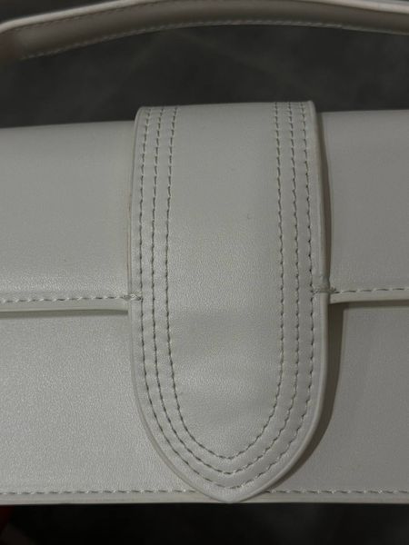 Jacquemus Le Bambino White [оригінальна коробка, лого на фурнітурі] pr012 фото