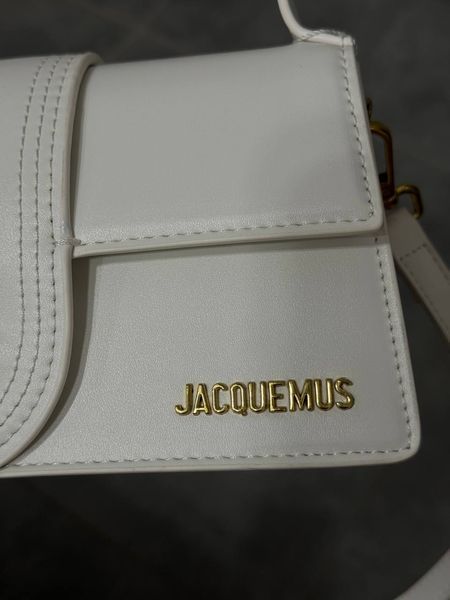 Jacquemus Le Bambino White [оригінальна коробка, лого на фурнітурі] pr012 фото