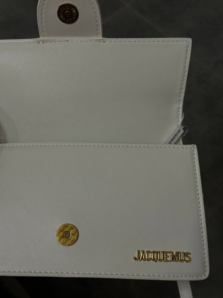 Jacquemus Le Bambino White [оригінальна коробка, лого на фурнітурі] pr012 фото