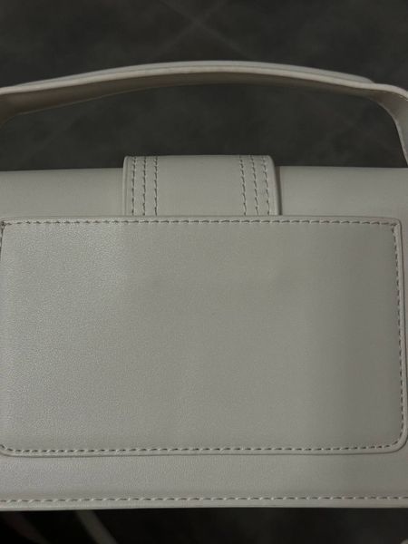 Jacquemus Le Bambino White [оригінальна коробка, лого на фурнітурі] pr012 фото