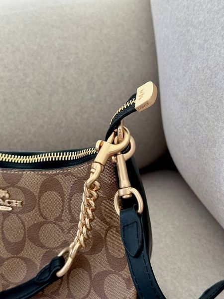 Lana Shoulder Bag Beige/Black [крафтова брендована коробка] pr97050 фото