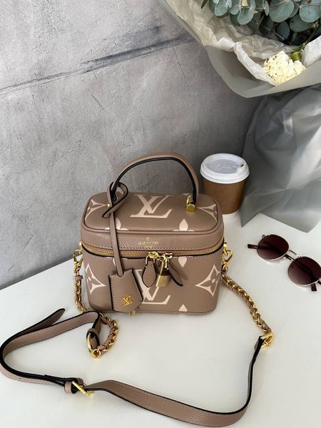Louis Vuitton Vanity PM Bag Grey/Boise de Rose [кришка дно коробка] pr7002 фото