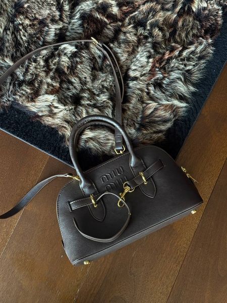 Miu Miu Aventure Nappa Leather Bag Chocolate [оригінальна коробка] miu2491 фото