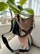 Lana Shoulder Bag Beige/Black [крафтова брендована коробка] pr97050 фото 17