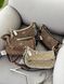 Lana Shoulder Bag Beige/Black [крафтова брендована коробка] pr97050 фото 2
