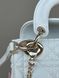 Mini Lady Dior Bag Latte Cannage Lambskin WHITE [магнітна бренд коробка] pr0074 фото 16