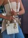 Mini Lady Dior Bag Latte Cannage Lambskin WHITE [магнітна бренд коробка] pr0074 фото 5
