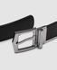 Burberry Reversible Grainy Leather Belt &mdash; двосторонній шкіряний ремінь Silver 6617043 фото 2