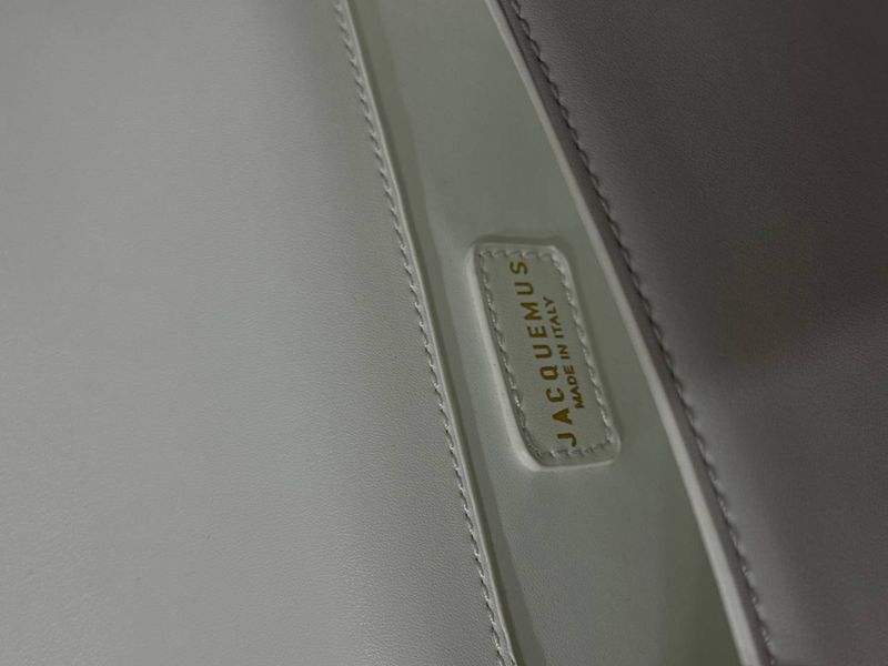 Jacquemus Le Bambino White [оригінальна коробка, лого на фурнітурі] pr012 фото