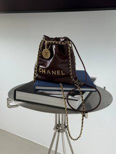 Chanel Burgundy Quilted Calfskin Mini 20 Bag Gold Hardware Магнітна Коробка pr2122 фото