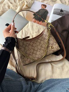 Coach Juliet Shoulder Bag Signature Canvas Beige[оригінальна коробка] pr2185 фото