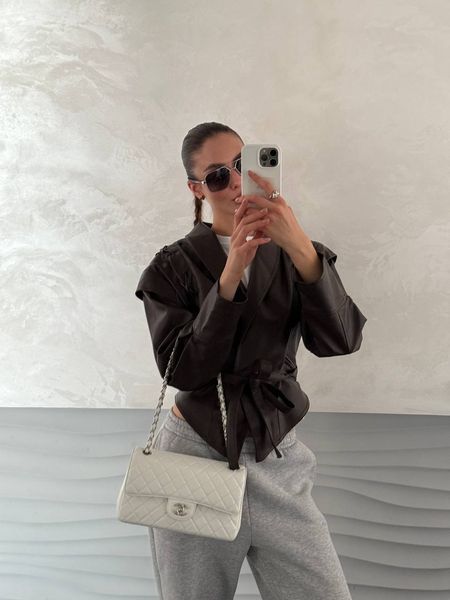 Chanel White Quilted Calfskin Mini 20 Bag Gold Hardware Коробка магніт pr22278 фото