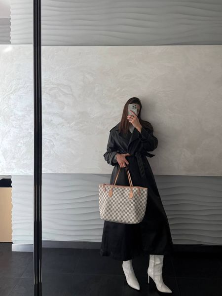 Louis Vuitton Neverfull MM Damier Azur Rose Beige [брендована коробка] pr0131 фото