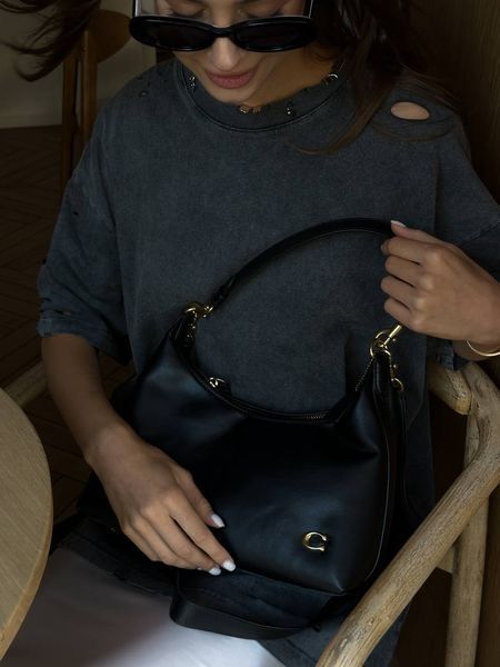Сoach Juliet Shoulder Bag Black [магнітна коробка] pr9919 фото