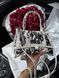 Balenciaga Hourglass Handbag Small in Crocodile Embossed Calfsk White/Black pr1061 фото 13