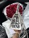 Balenciaga Hourglass Handbag Small in Crocodile Embossed Calfsk White/Black pr1061 фото 10
