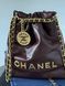 Chanel Burgundy Quilted Calfskin Mini 20 Bag Gold Hardware Магнітна Коробка pr2122 фото 7