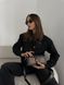 Сoach Tabby Shoulder Bag Signature Canvas Black/BriwnГЛАДКА ШКІРА [крафтова коробка] pr10011 фото 12