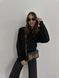 Сoach Tabby Shoulder Bag Signature Canvas Black/BriwnГЛАДКА ШКІРА [крафтова коробка] pr10011 фото 5