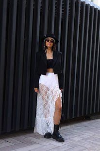 Спідниця Lace Chic+ шорти с525 фото