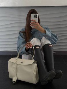 Balenciaga Rodeo Large White/Silver B2109 фото