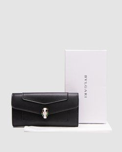 Bvlgari Serpenti Forever Large Wallet Black 881991 фото
