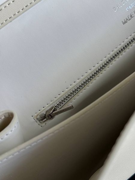 Balenciaga Rodeo Large White/Silver B2109 фото