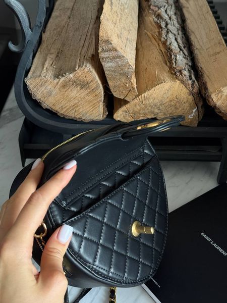 Chanel Heart Chain Clutch Bag Black Магнітна Коробка pr3001 фото
