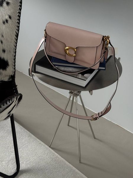 Coach Tabby Shoulder Baby Pink Bag магнітна коробка pr8989 фото