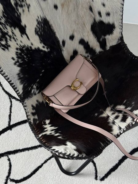 Coach Tabby Shoulder Baby Pink Bag магнітна коробка pr8989 фото