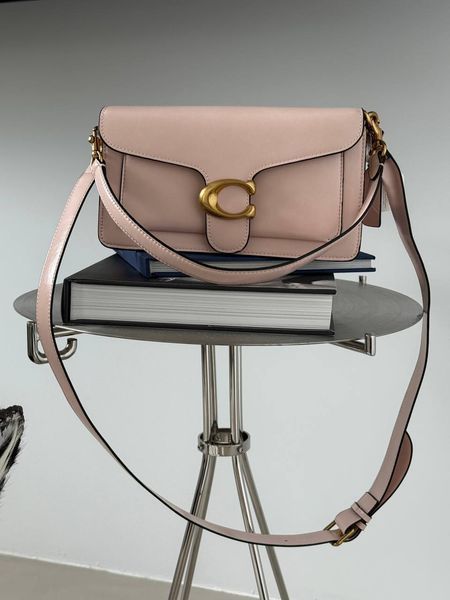 Coach Tabby Shoulder Baby Pink Bag магнітна коробка pr8989 фото