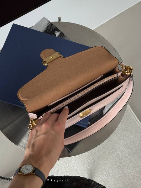 Coach Tabby Shoulder Baby Pink Bag магнітна коробка pr8989 фото