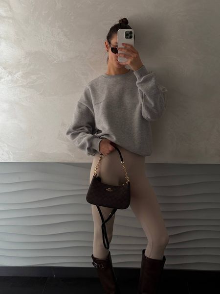 Coach Teri Shoulder Bag In Signature Canvas Brown/Black [крафтова коробка] pr97039 фото