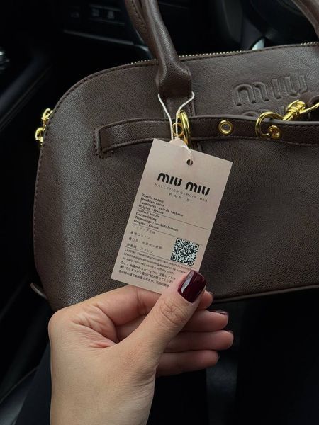 DARK BROWN Miu Miu [оригінальна магнітна коробка] miu3001 фото