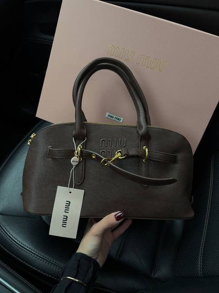 DARK BROWN Miu Miu [оригінальна магнітна коробка] miu3001 фото