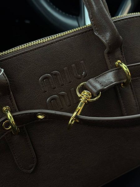 DARK BROWN Miu Miu [оригінальна магнітна коробка] miu3001 фото