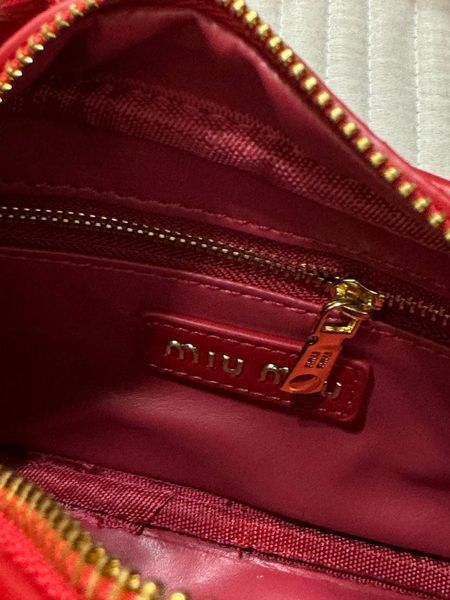Miu MiuArcadie Leather Bag Red[Ориг Коробка] miu2059 фото