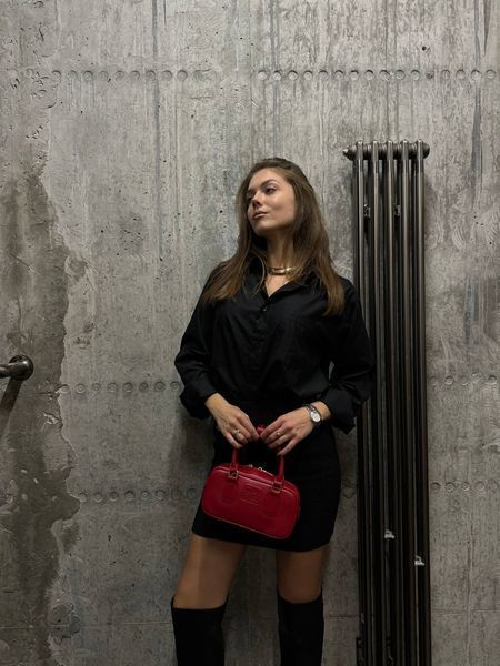 Miu MiuArcadie Leather Bag Red[Ориг Коробка] miu2059 фото