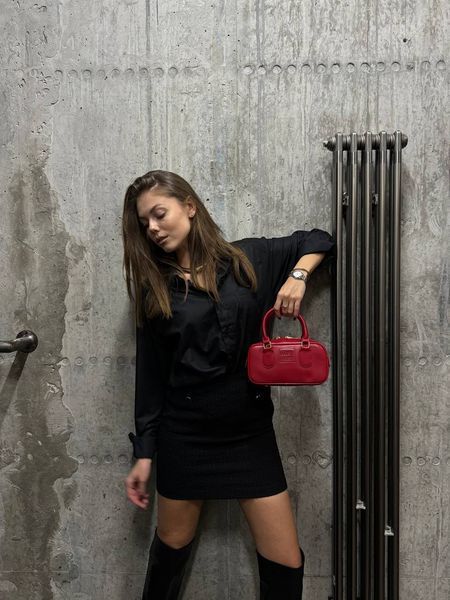Miu MiuArcadie Leather Bag Red[Ориг Коробка] miu2059 фото