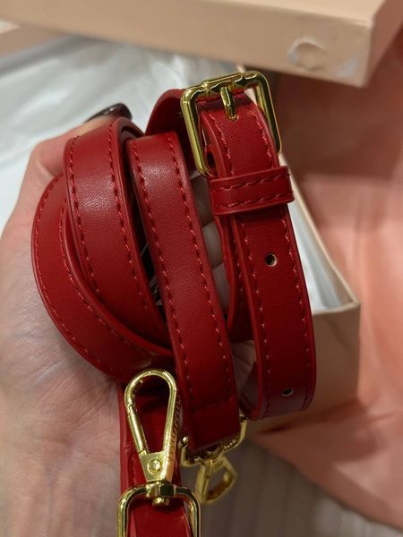 Miu MiuArcadie Leather Bag Red[Ориг Коробка] miu2059 фото