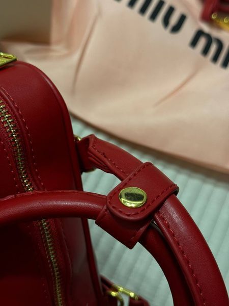Miu MiuArcadie Leather Bag Red[Ориг Коробка] miu2059 фото