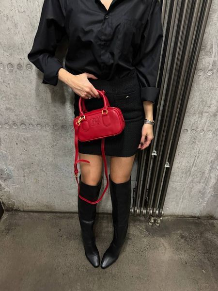 Miu MiuArcadie Leather Bag Red[Ориг Коробка] miu2059 фото