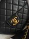 Chanel Heart Chain Clutch Bag Black Магнітна Коробка pr3001 фото 16