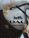 Coach Teri Shoulder Bag In Signature Canvas Brown/Black [крафтова коробка] pr97039 фото 6