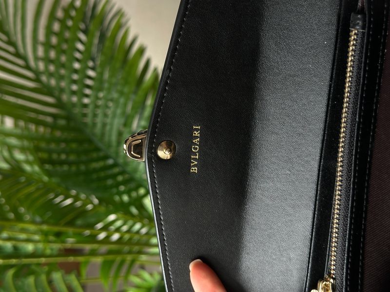 Bvlgari Serpenti Forever Large Wallet Black 881991 фото