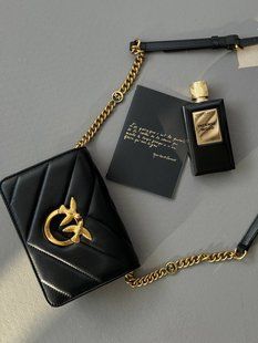 Pinko Love Click Classic Crossbody Bag in Quilted Leather Black [оригінальна коробка] pr10249 фото