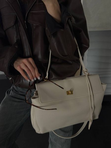 Balenciaga Rodeo Large White/Gold B2119 фото