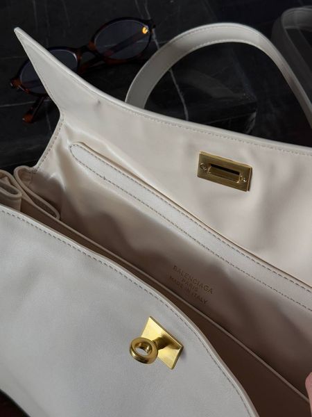 Balenciaga Rodeo Large White/Gold B2119 фото