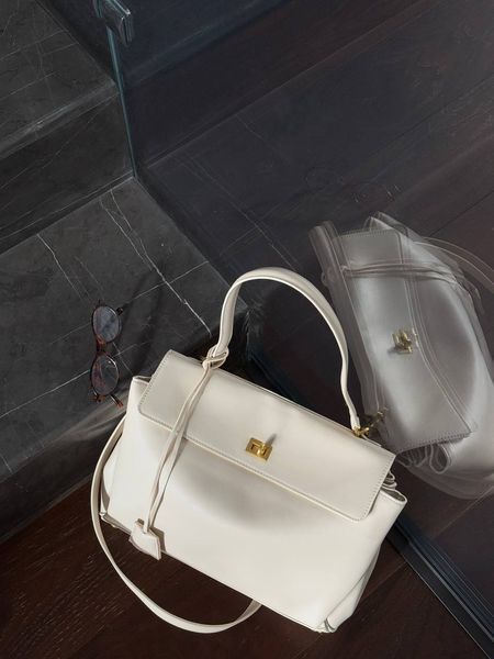 Balenciaga Rodeo Large White/Gold B2119 фото