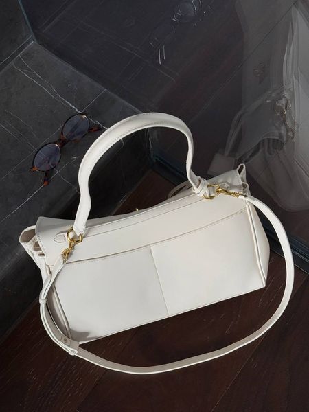 Balenciaga Rodeo Large White/Gold B2119 фото